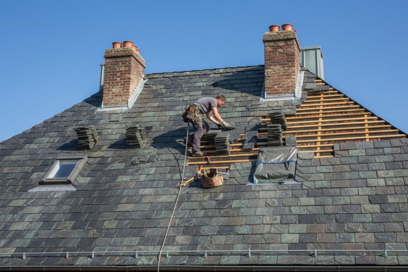 Slate Shingles Repair detail